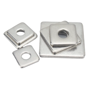 304不锈钢加大加厚四方垫片方型正方形平垫圈幕墙M4M5M8M10M12M16