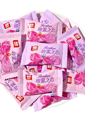 雅客玫果之恋夹心硬糖
