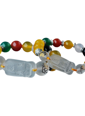 祥安阁辰酉本命佛六合贵人手链