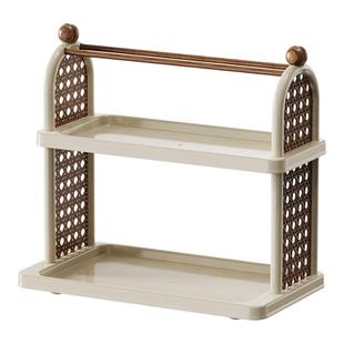 中古风杯子置物架桌面水杯茶杯收纳架餐桌茶托盘家用双层马克杯架