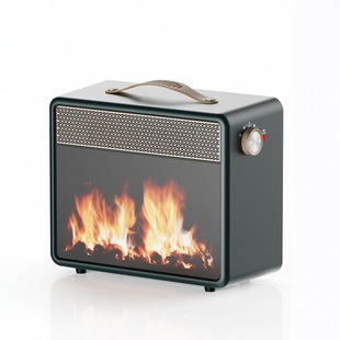 日本森田MORITA仿真火焰壁炉式家用速热桌面取暖器卧室节能暖风机