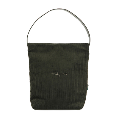 todaynowind灯芯绒托特包