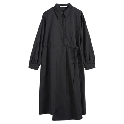 ZOLLE因为通勤极简长袖连衣裙