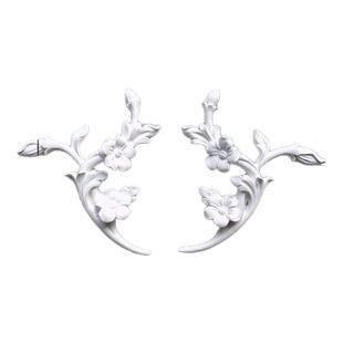 GRG法式石膏角花 欧式石膏线雕花壁花天花吊顶电视背景墙浮雕花角