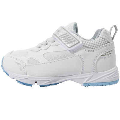 MOONSTAR月星春款3-12岁轻量缓震机能运动鞋男女透气魔术贴休闲鞋