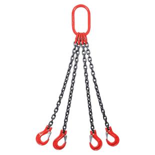 吊链起重吊具吊钩挂钩猛钢铁链条吊环吊索具吊机行车吊装勾子四腿