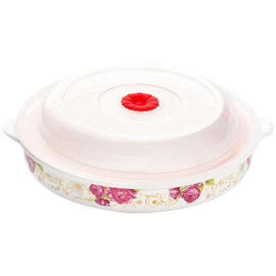 陶瓷密封碗收纳盒加热带盖碗汤碗