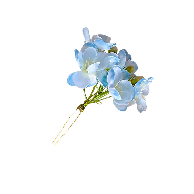 汉服仿真茉莉花朵发钗