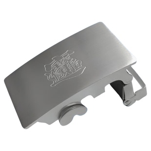 纯钢加厚皮带扣头真皮腰带头高端不锈钢自动卡扣加长纯牛皮裤带头