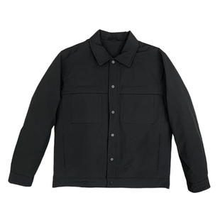 轻薄羽绒服男秋冬新款工装潮流宽松男士翻领外套舒适轻便保暖上衣