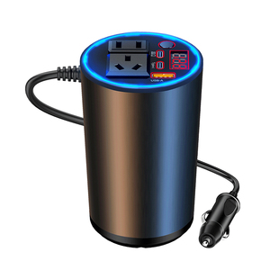 车载逆变器12V转220V大功率充电器智能充电24V专用点烟器转换插头