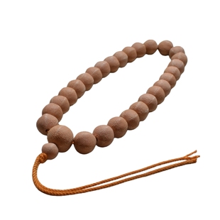 精品天台山五线菩提27颗手持野生古树籽原生态文玩男女佛珠原皮籽