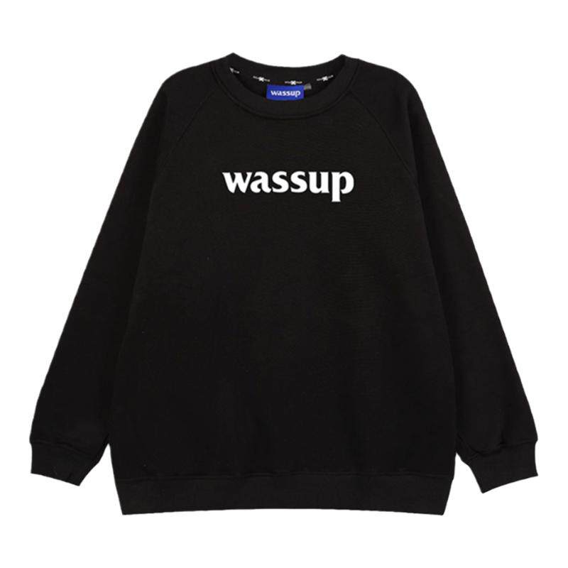 WASSUP潮牌联名重磅加绒卫衣