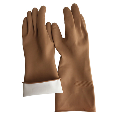 莫兰迪色乳胶洗碗手套