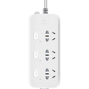 公牛独立开关插座板多开多控多孔位多功能扦座插排插板拖线板带线