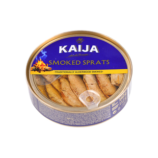 俄罗斯西鲱鱼罐头即食下饭菜油浸欧洲进口烟熏海鱼营养美味不臭