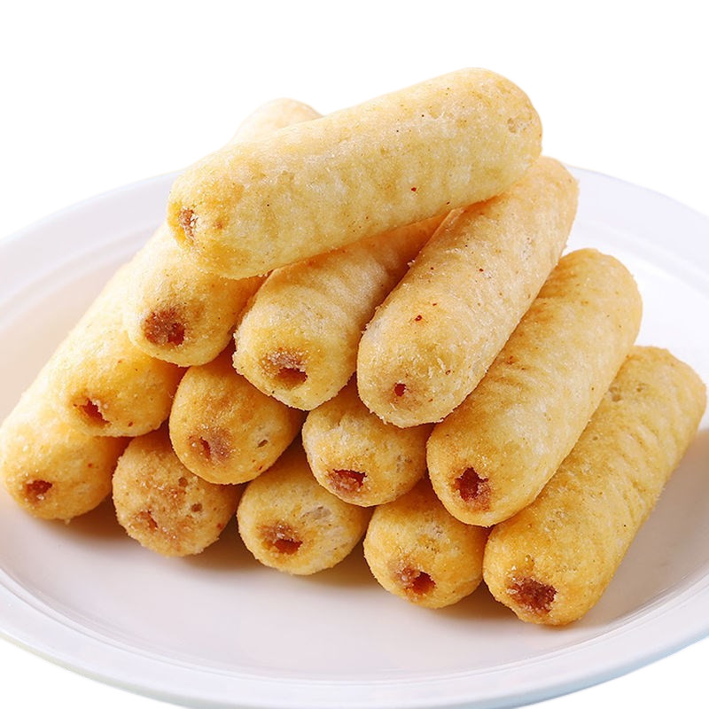 夹心米果卷小包装充饥夜宵休闲