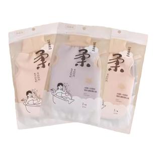 清清美搓澡巾细砂搓灰下灰不疼加厚舒适擦灰布搓澡神器女士洗澡巾