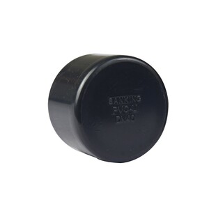 三厘 堵头SANKING UPVC水族箱鱼缸给水管件配件管帽水管堵头管堵