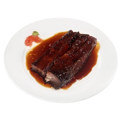 萌佳萌港式黑金叉烧肉广式烧腊蜜汁拆烧即食熟食卤味美食下酒菜