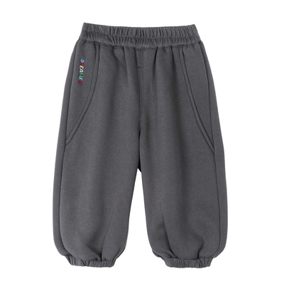 小O爸男婴童 宝宝加绒裤子秋冬季2025新款长裤婴儿外穿运动裤