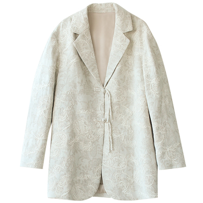 江南范新式对襟上衣外套日常