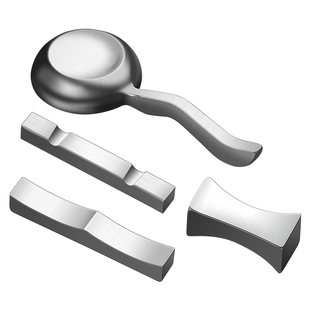 实心304不锈钢筷子架家用高档新款商用台面放刀叉垫汤勺架托套装