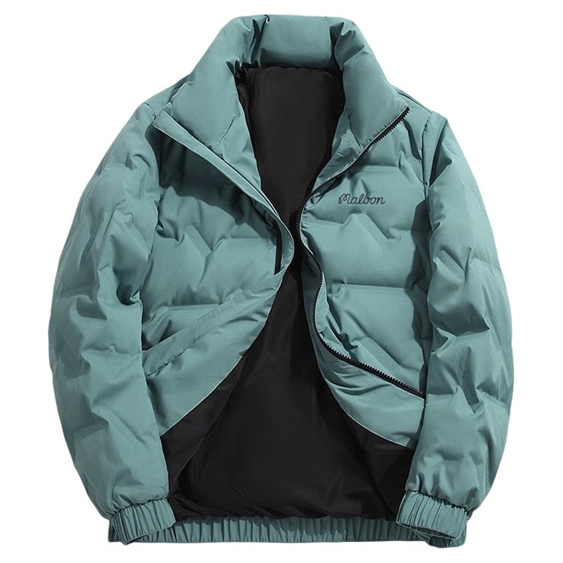 高端新品高尔夫服装羽绒服男士冬季棉服轻薄保暖外套夹克立领防风