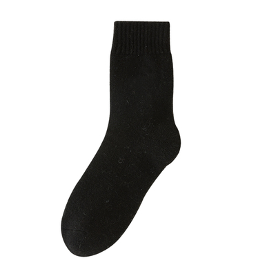 加厚毛圈中筒羊毛袜保暖男士长筒