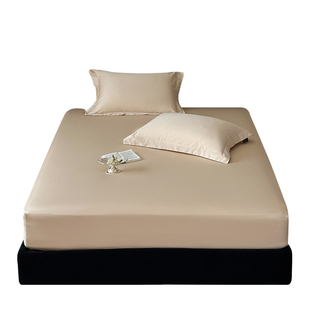 高级感长绒棉床笠单件四季通用全棉床垫保护套席梦思隔脏纯棉床罩