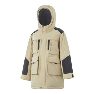 李宁正品男大童防风保暖羽绒服