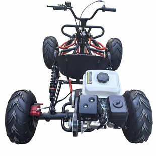 四冲越野卡丁车燃油版全地形迷你成人漂移山地车四轮沙滩拉力赛车