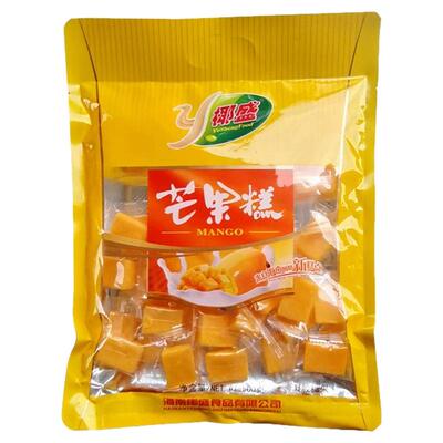 海南特产批零椰盛芒果糕500克年货糖果零食三亚手信买2袋更划算