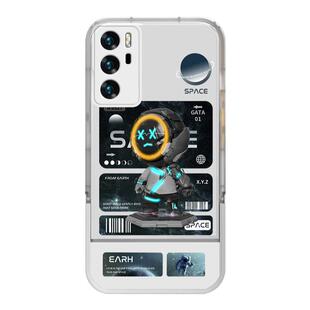 适用华为p40手机壳mate40新款p50简约mate50Pro高级20潮牌30透明p40Pro硅胶套p60创意男女款带支架mate60/Pro