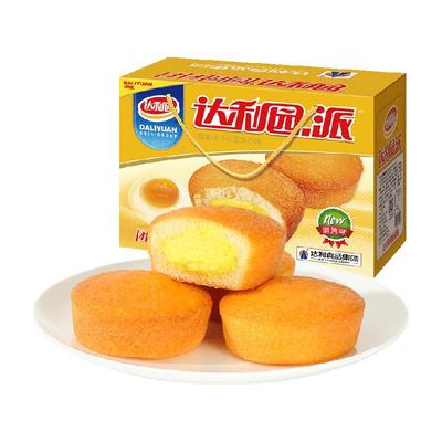 达利园蛋黄派早餐650g×1箱