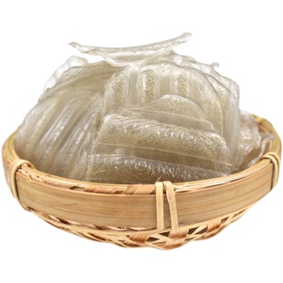 铁棍山药小粉皮官方旗舰店500g/袋 手工凉皮凉拌菜火锅食材纯干货