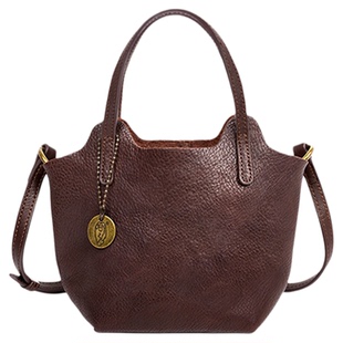 哈弘头层牛颈皮小菜蓝高级小众不撞款包包女款高级小众不撞款包包