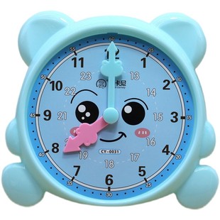 认识钟表模型小学教具一二年级大号两针三针教学学习儿童时钟教具