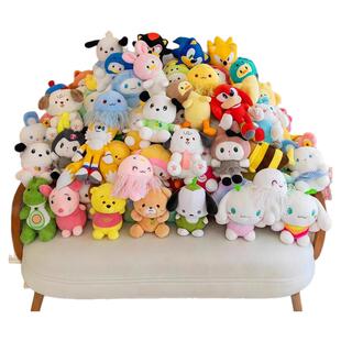 结婚娃娃批发毛绒玩具婚庆抛洒互动婚礼现场娃娃机公仔玩偶小套餐