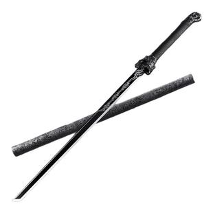 唐横刀剑正品一体锰钢绣春刀户外防身练习家居镇宅摆件摆设未开刃