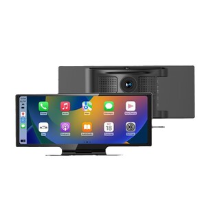 4K Car DVR Carplay Dashcam Voice Control GPS Wifi Dual lens