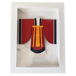 古代汉服饰历史美术课中国风学生设计材料包儿童手工制作立体非遗