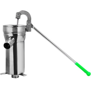 不锈钢摇水泵加大水井抽水泵压水井井头手摇水井泵压井头摇井泵