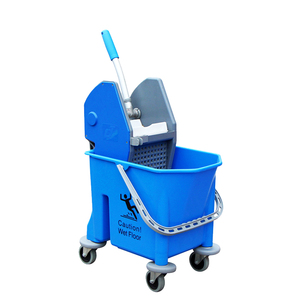 意大利CT施达下压式单桶榨水车SB25塑料排拖拖把挤水地拖桶带轮子