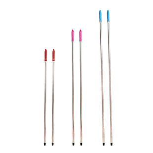 19mm规格上大下小锥度螺纹牙加厚一体钢管非拼接扫把拖把地刷杆