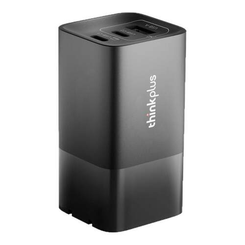 【爆款推荐】联想thinkplus100W氮化镓充电器电源冰糖系列 2C+A手机电脑迷你适配器快充配件 快速充电