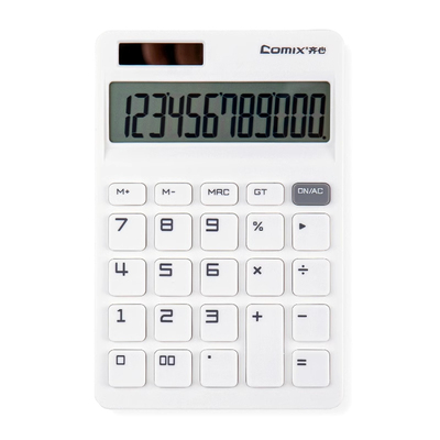 齐心计算器高颜值办公室专用