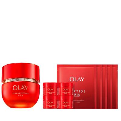 【百亿补贴】OLAY玉兰油超红瓶面霜紧致提拉抗皱胜肽舒缓送礼