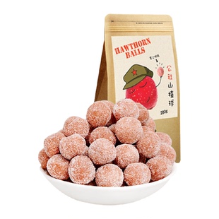沂蒙公社无添加山楂球雪丽球山楂丸健康零食儿童宝宝