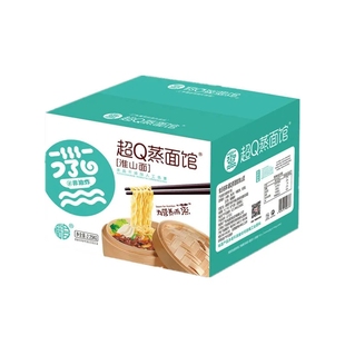 裕昌超Q蒸面馆排骨面2.25kg整箱麻辣烫火锅大骨面饼非油炸方便面